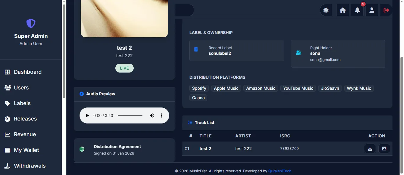Release Metadata